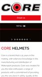 Mobile Screenshot of core-helmets.com